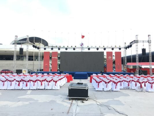 tổ chức lễ khánh thành